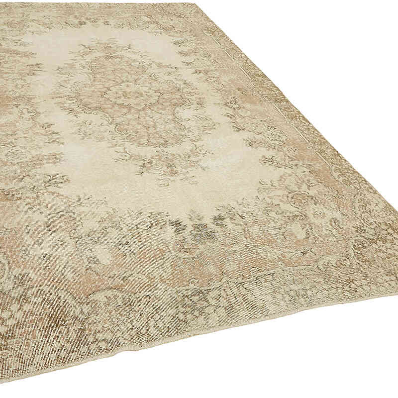 El Dokuma Vintage Halı - 197 cm x 293 cm - K0078886