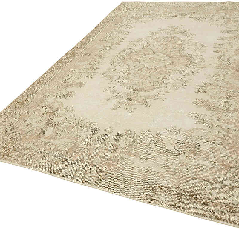 El Dokuma Vintage Halı - 197 cm x 293 cm - K0078886