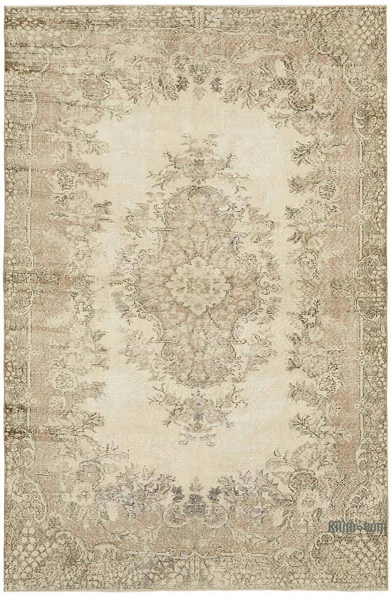 El Dokuma Vintage Halı - 197 cm x 293 cm - K0078886