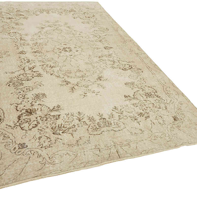 Alfombra Vintage Turca Anudada a Mano - 193 cm x 301 cm - K0078887