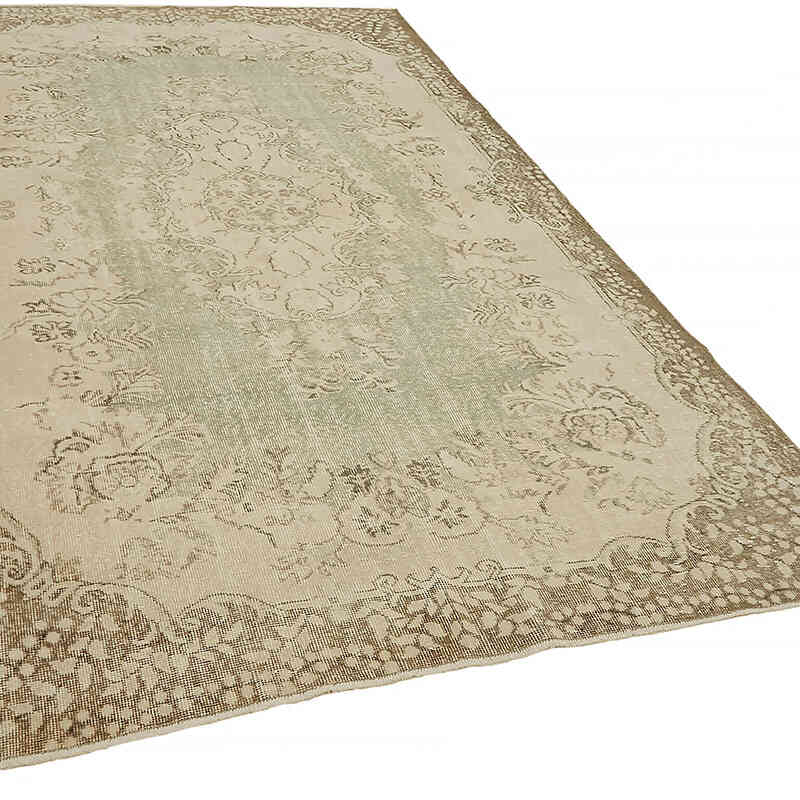 Vintage Turkish Hand-Knotted Rug - 6' 1" x 9' 10" (73" x 118") - K0078890