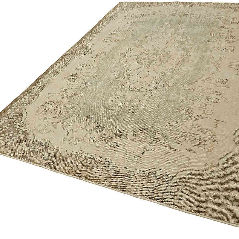 Vintage Turkish Hand-Knotted Rug - 6' 1" x 9' 10" (73" x 118") - K0078890