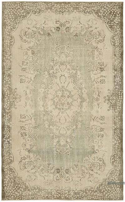 Alfombra Vintage Turca Anudada a Mano - 185 cm x 300 cm