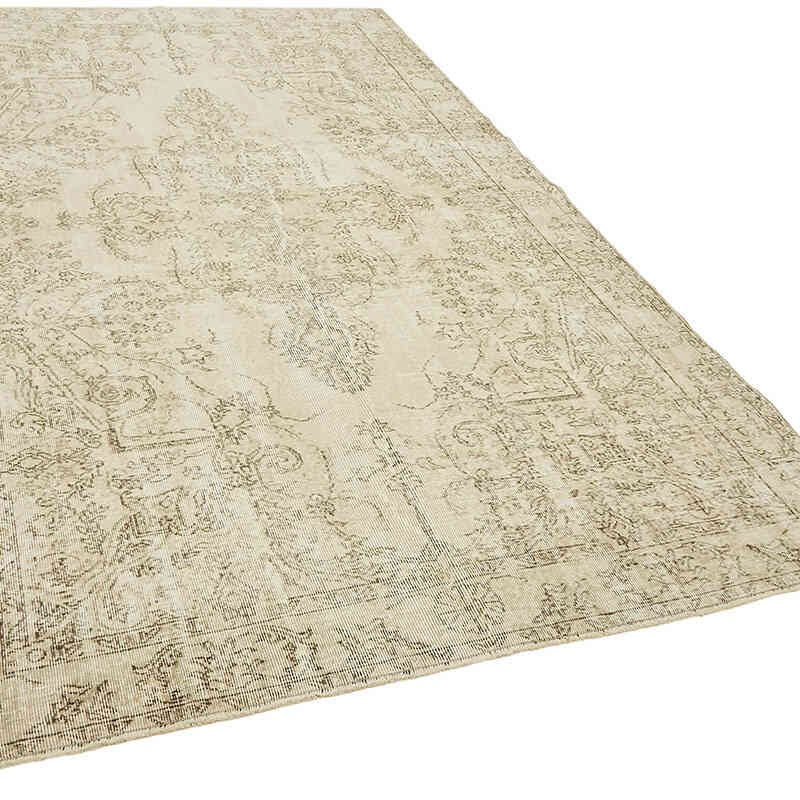 Alfombra Vintage Turca Anudada a Mano - 192 cm x 299 cm - K0078892