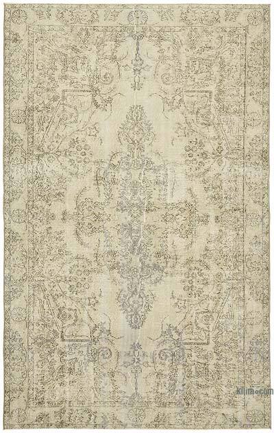 Vintage Turkish Hand-Knotted Rug - 6' 4" x 9' 10" (76" x 118")