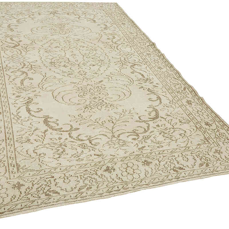 Alfombra Vintage Turca Anudada a Mano - 190 cm x 290 cm - K0078893