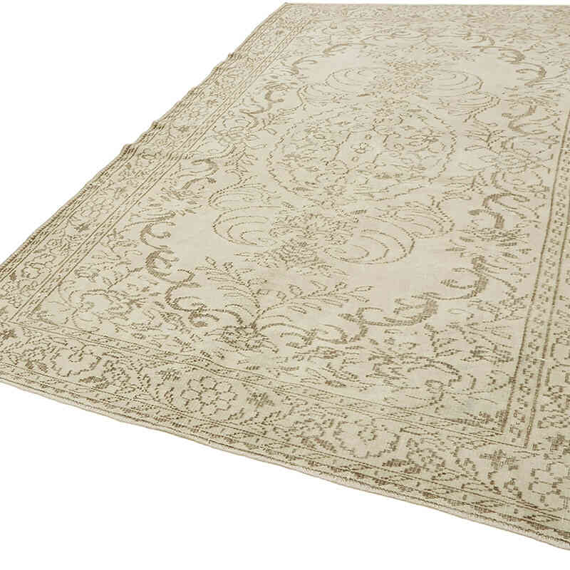 Alfombra Vintage Turca Anudada a Mano - 190 cm x 290 cm - K0078893