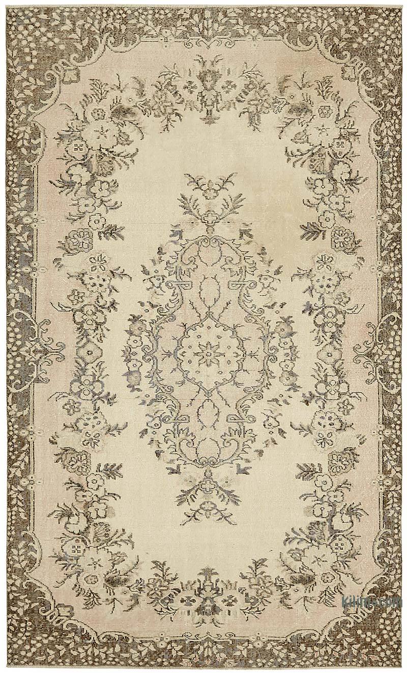 El Dokuma Vintage Halı - 183 cm x 302 cm - K0078895