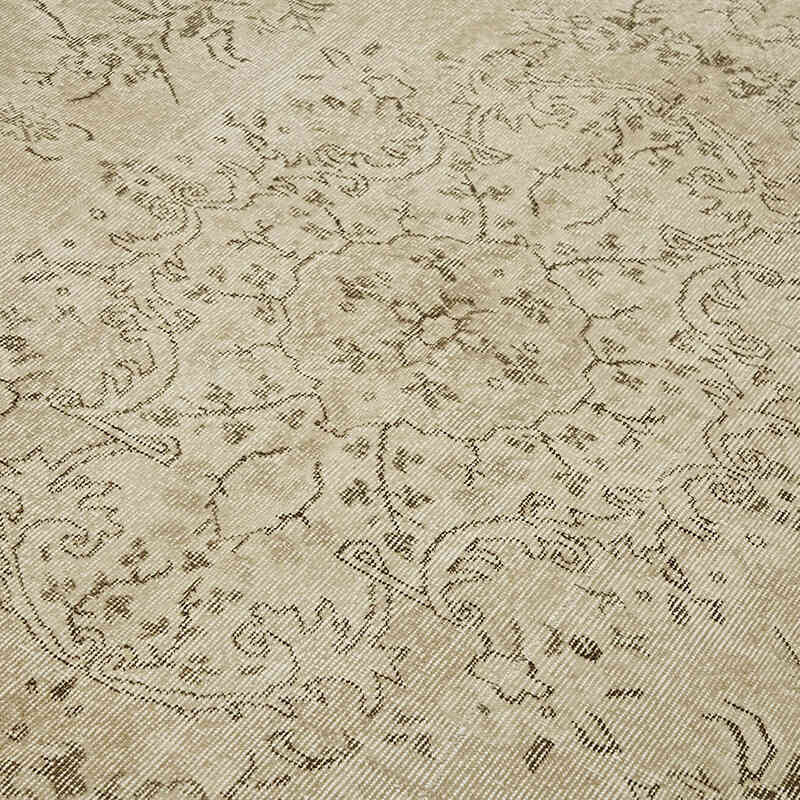 Vintage Turkish Hand-Knotted Rug - 6' 4" x 9' 8" (76" x 116") - K0078896