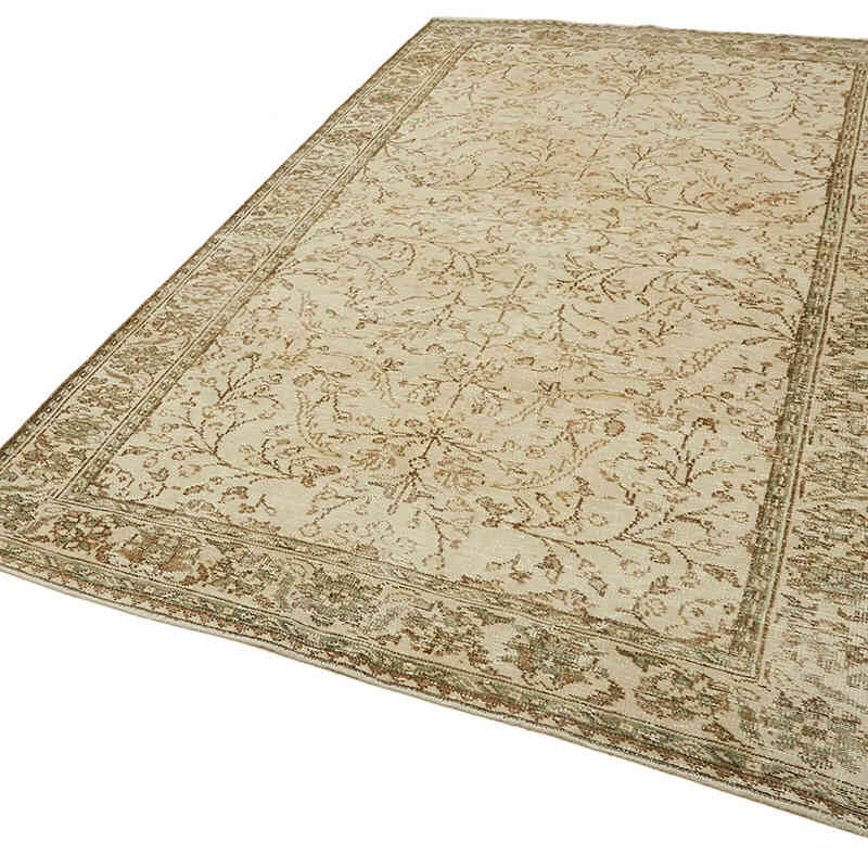 El Dokuma Vintage Halı - 183 cm x 315 cm - K0078897