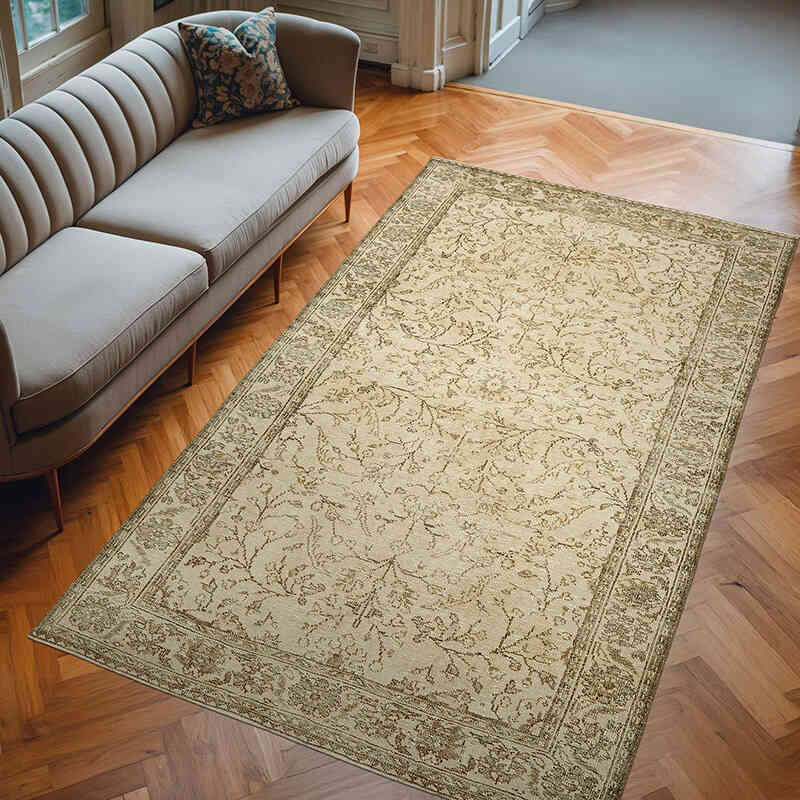 El Dokuma Vintage Halı - 183 cm x 315 cm - K0078897