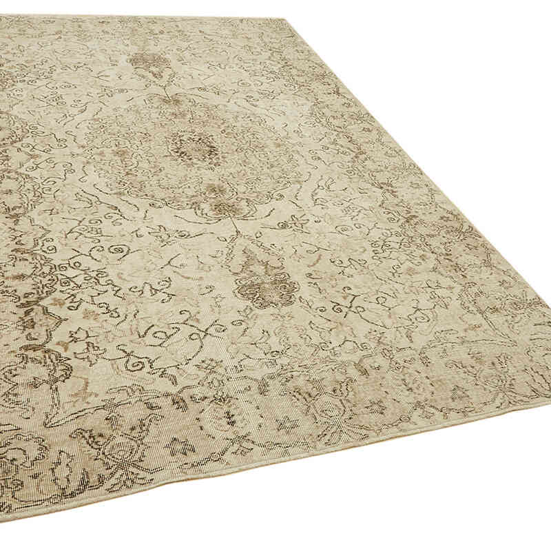 Alfombra Vintage Turca Anudada a Mano - 193 cm x 292 cm - K0078898