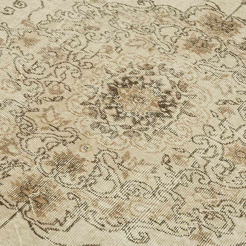 Alfombra Vintage Turca Anudada a Mano - 193 cm x 292 cm - K0078898