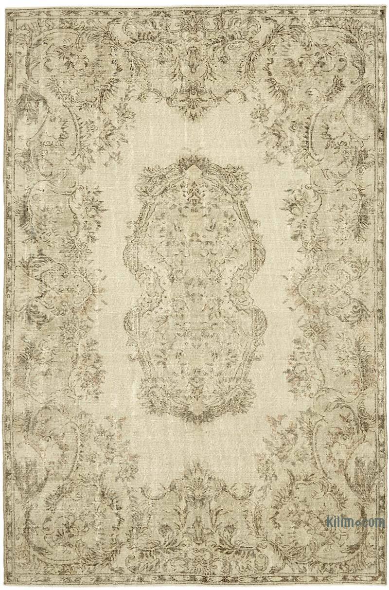 El Dokuma Vintage Halı - 201 cm x 302 cm - K0078899