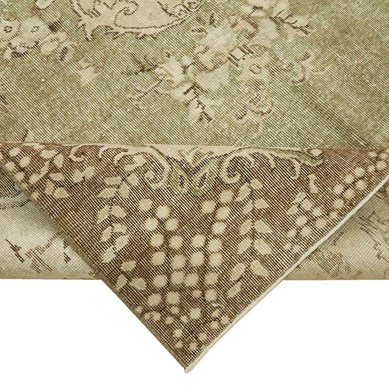 Alfombra Vintage Turca Anudada a Mano - 196 cm x 307 cm - K0078900