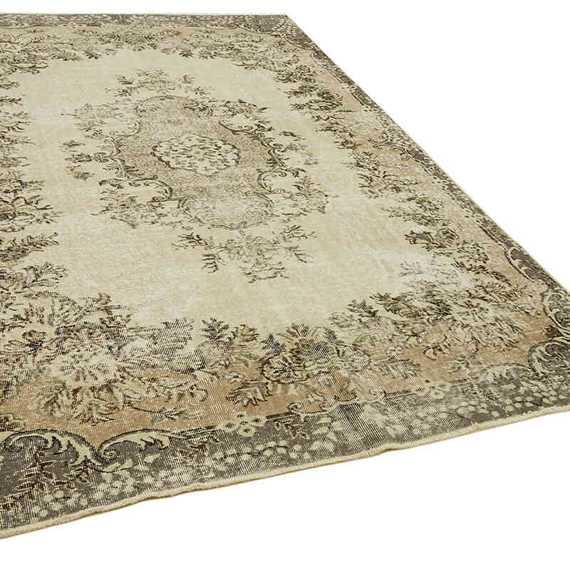 Vintage Turkish Hand-Knotted Rug - 6' 7" x 9' 10" (79" x 118") - K0078903