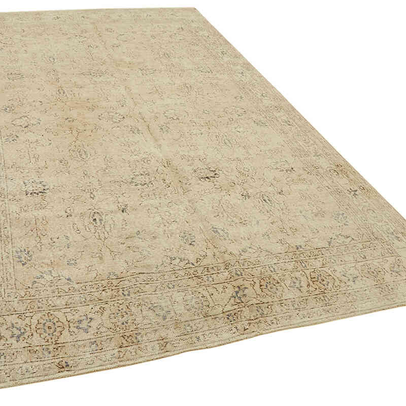 Vintage Turkish Hand-Knotted Rug - 6' 9" x 10' 4" (81" x 124") - K0078906