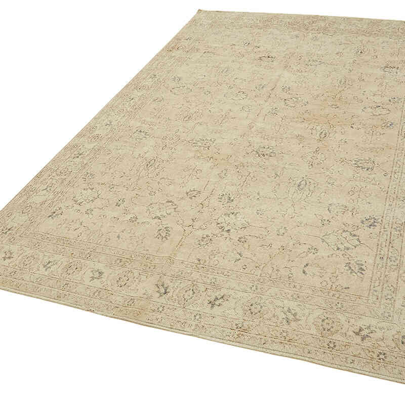 Vintage Turkish Hand-Knotted Rug - 6' 9" x 10' 4" (81" x 124") - K0078906