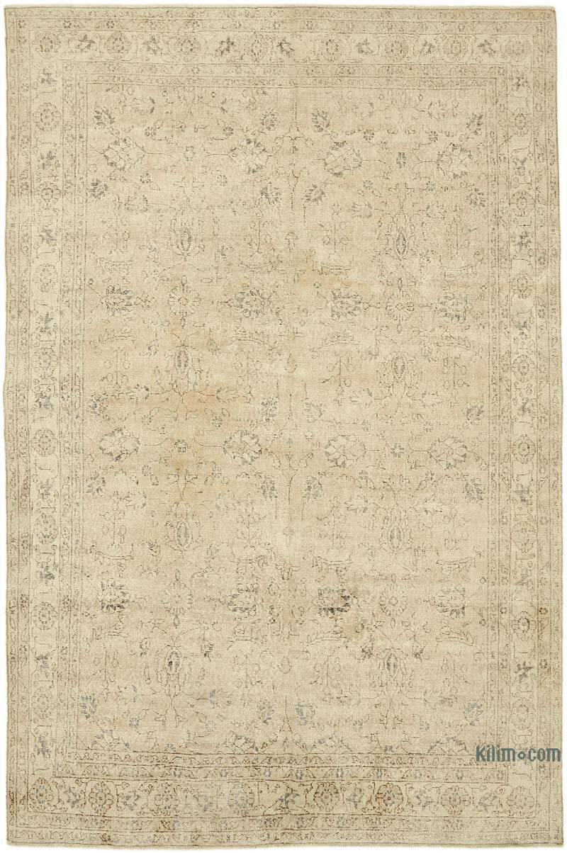 Vintage Turkish Hand-Knotted Rug - 6' 9" x 10' 4" (81" x 124") - K0078906
