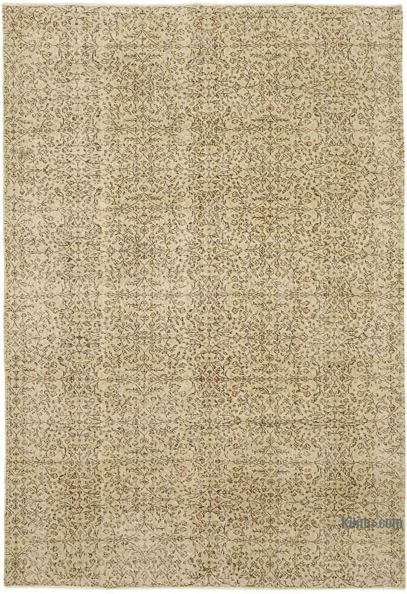 El Dokuma Vintage Halı - 204 cm x 300 cm - K0078909