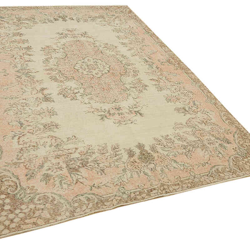 Alfombra Vintage Turca Anudada a Mano - 195 cm x 290 cm - K0078910