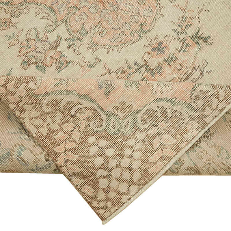 Alfombra Vintage Turca Anudada a Mano - 195 cm x 290 cm - K0078910