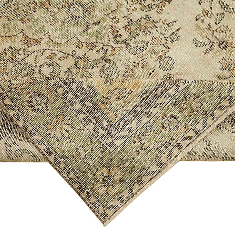 El Dokuma Vintage Halı - 190 cm x 294 cm - K0078911