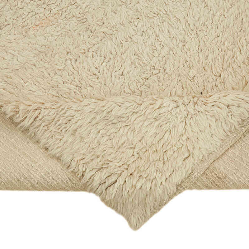 Vintage Anatolian Tulu Rug - 4' 7" x 5'  (55" x 60") - K0078944