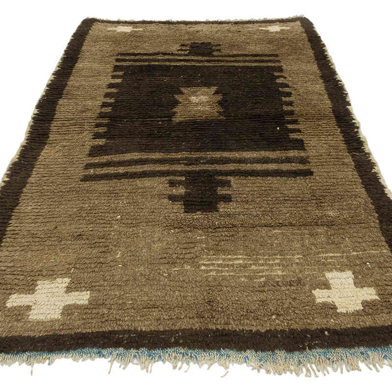 Vintage Anatolian Tulu Rug - 3' 11" x 6' 9" (47" x 81") - K0078949
