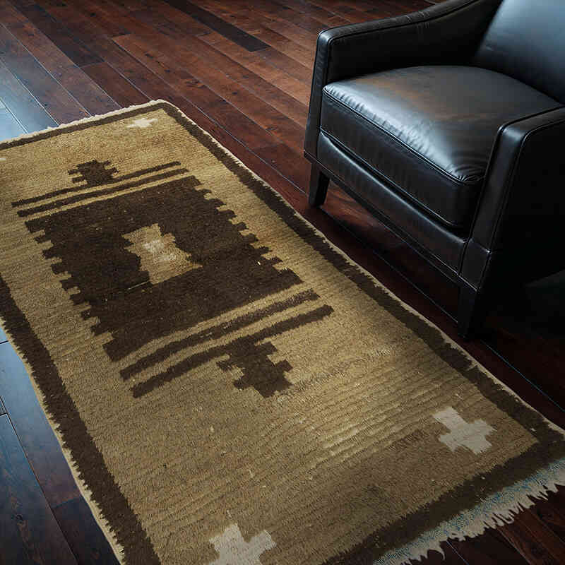Vintage Anatolian Tulu Rug - 3' 11" x 6' 9" (47" x 81") - K0078949