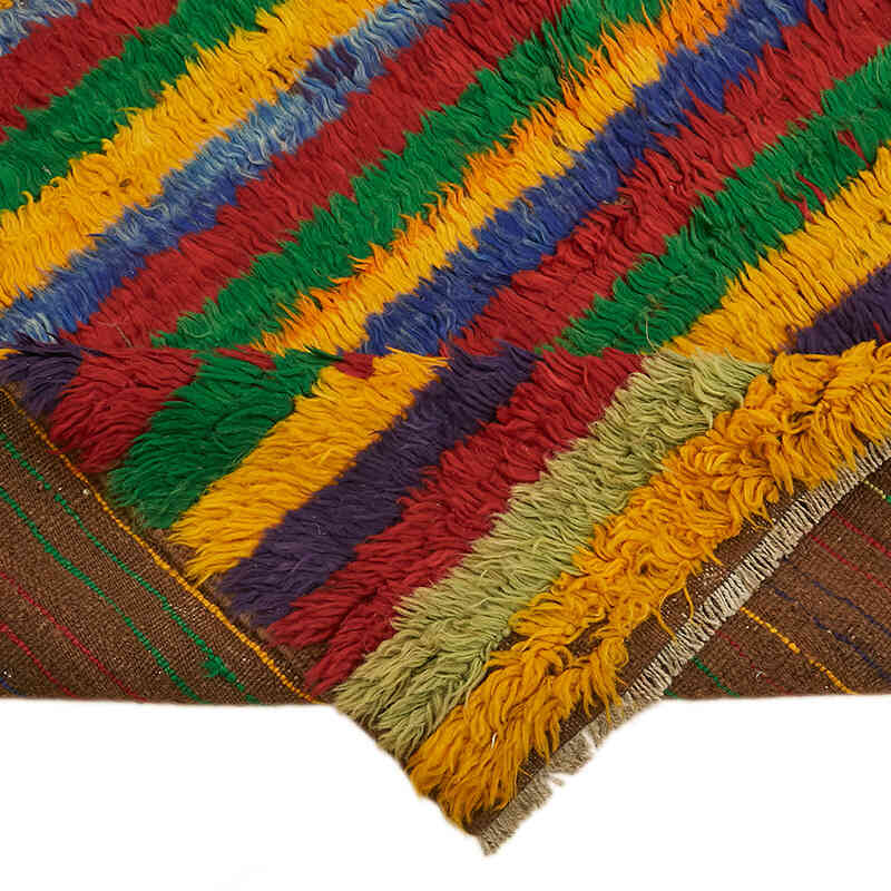 Vintage Anatolian Tulu Rug - 5'  x 6' 9" (60" x 81") - K0078951