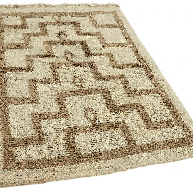 Vintage Anatolian Tulu Rug - 3' 11" x 6' 1" (47" x 73") - K0078953