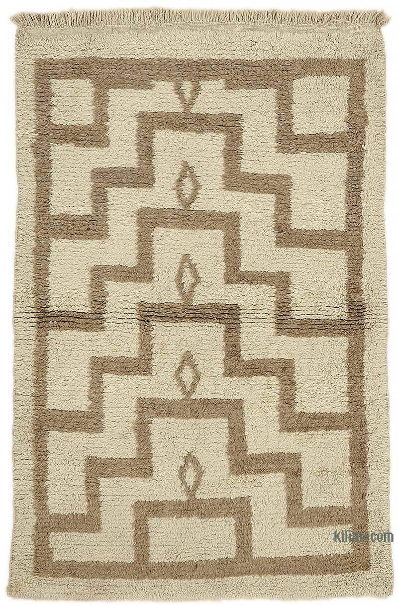 Vintage Anatolian Tulu Rug - 3' 11" x 6' 1" (47" x 73") - K0078953