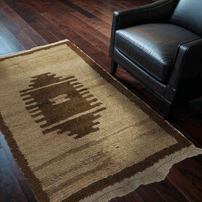 Alfombra Vintage de Anatolia Tulu - 125 cm x 180 cm - K0078955