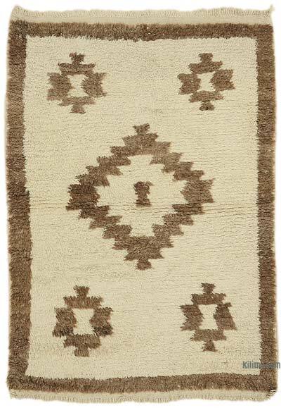 Vintage Anatolian Tulu Rug - 3' 11" x 5' 9" (47" x 69")