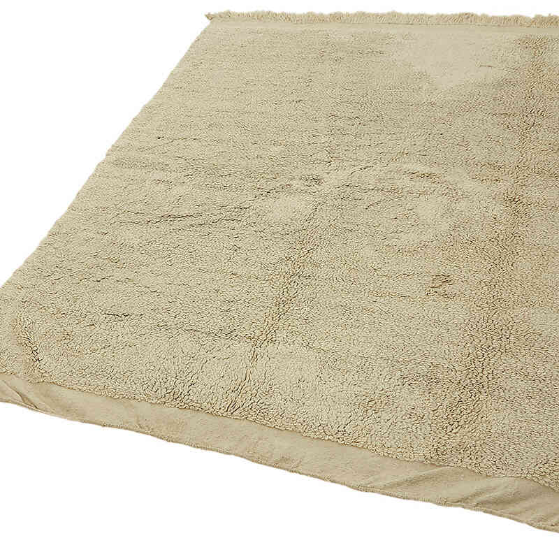 Vintage Anatolian Tulu Rug - 4' 7" x 6'  (55" x 72") - K0078961