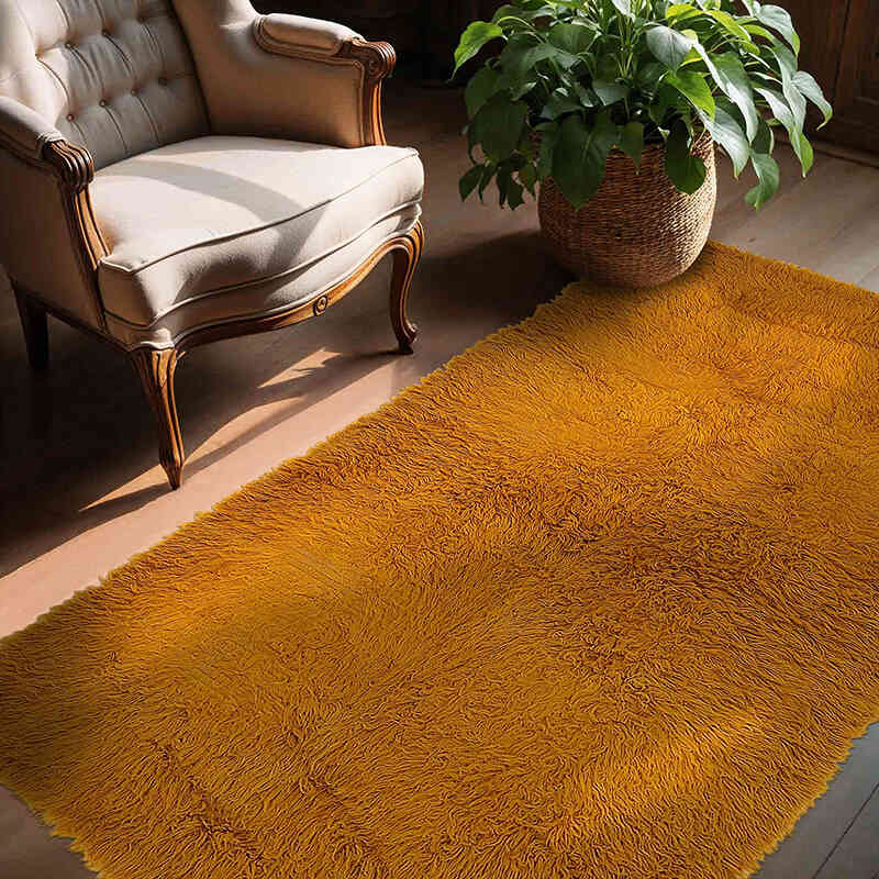 Alfombra Vintage de Anatolia Tulu - 138 cm x 215 cm - K0078971