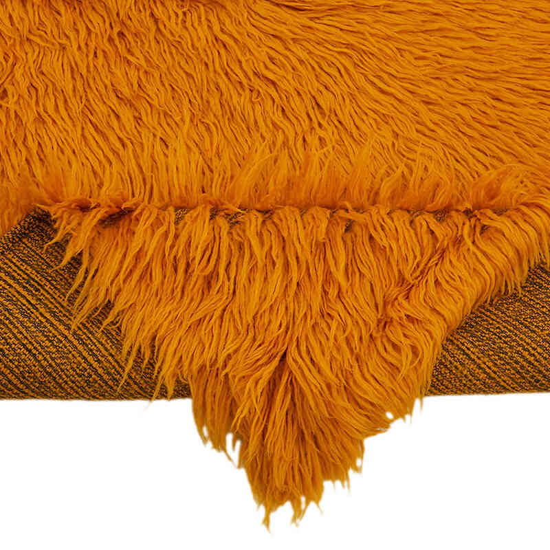 Vintage Anatolian Tulu Rug - 3' 7" x 7' 7" (43" x 91") - K0078972