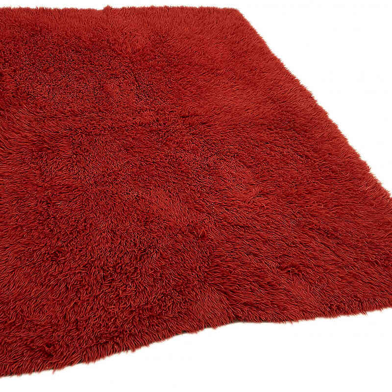 Vintage Anatolian Tulu Rug - 5'  x 6' 8" (60" x 80") - K0078973