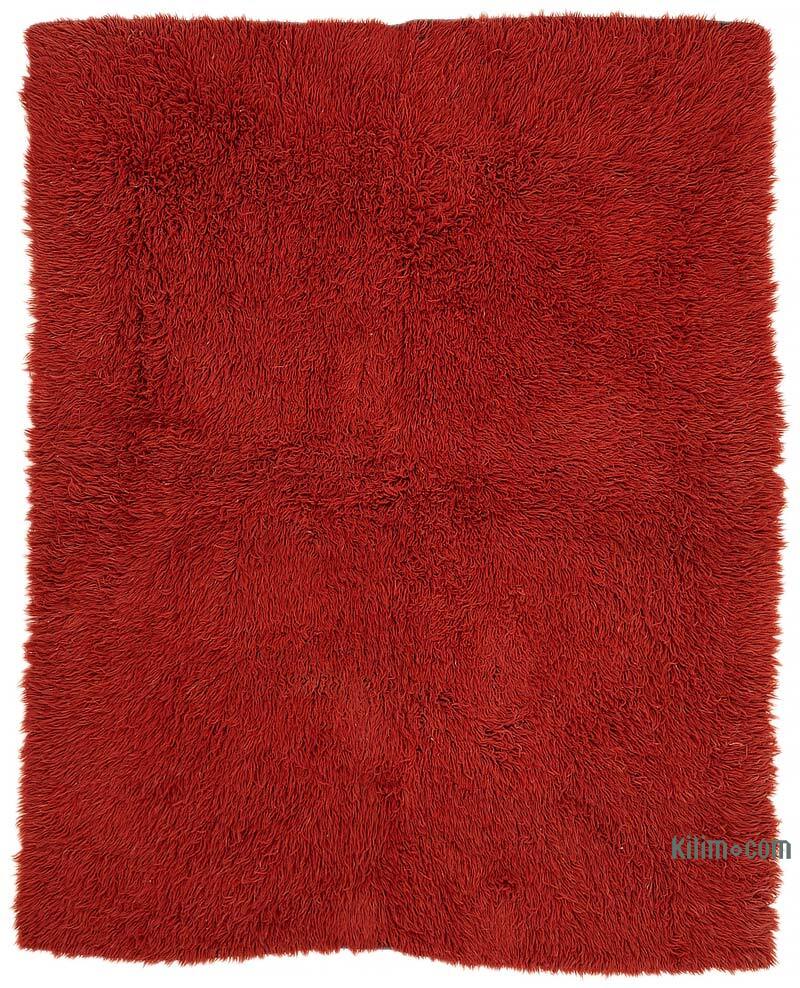 Vintage Anatolian Tulu Rug - 5'  x 6' 8" (60" x 80") - K0078973