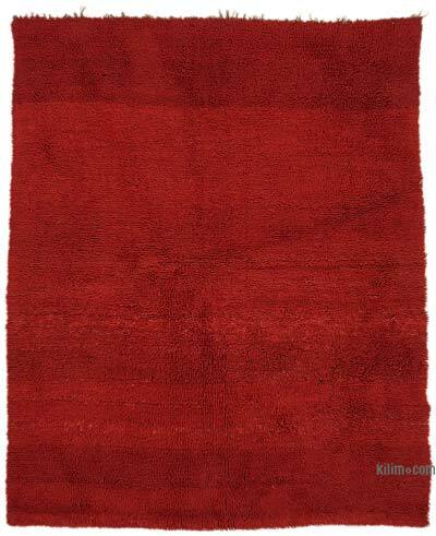 Vintage Anatolian Tulu Rug - 4' 9" x 6' 3" (57" x 75")
