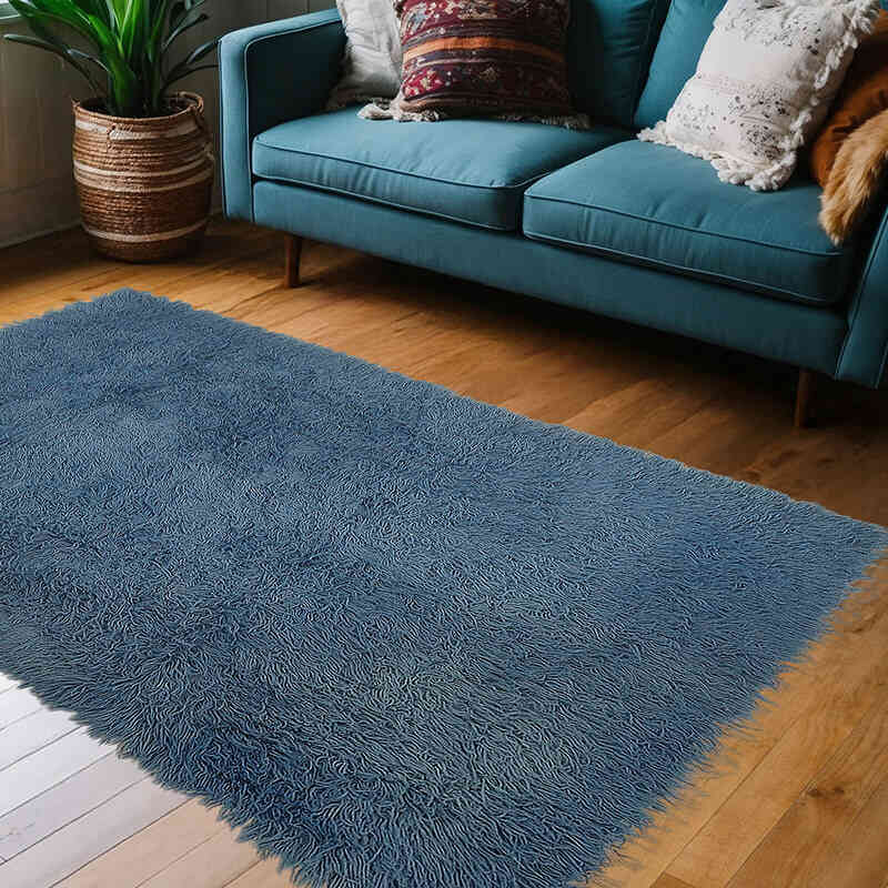 Vintage Anatolian Tulu Rug - 4' 3" x 7' 2" (51" x 86") - K0078980
