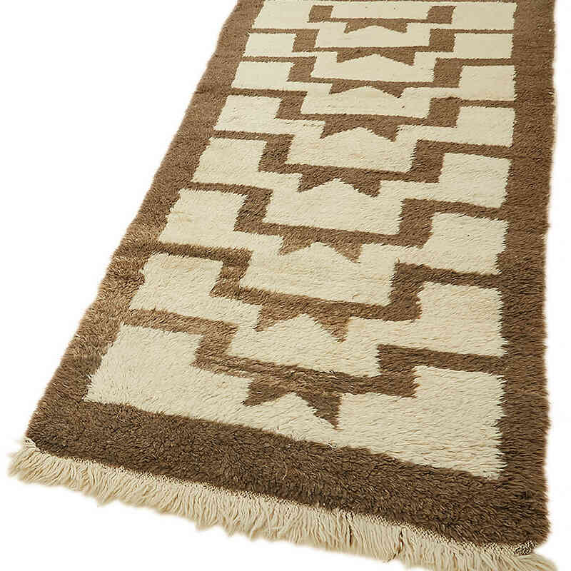 Vintage Anatolian Tulu Rug - 3' 4" x 7' 3" (40" x 87") - K0078984