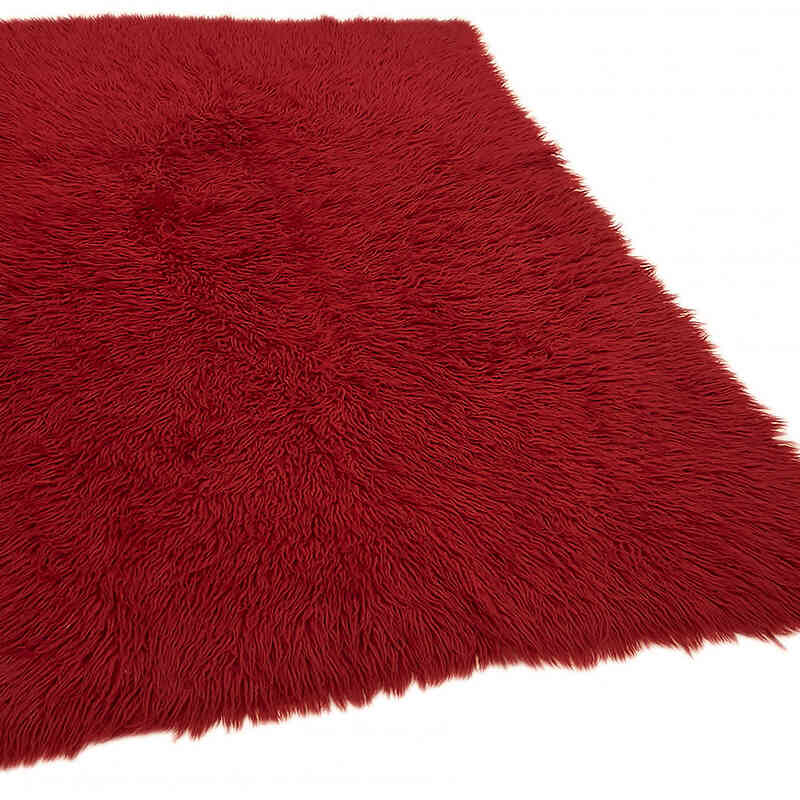 Vintage Anatolian Tulu Rug - 4' 6" x 6' 7" (54" x 79") - K0078987