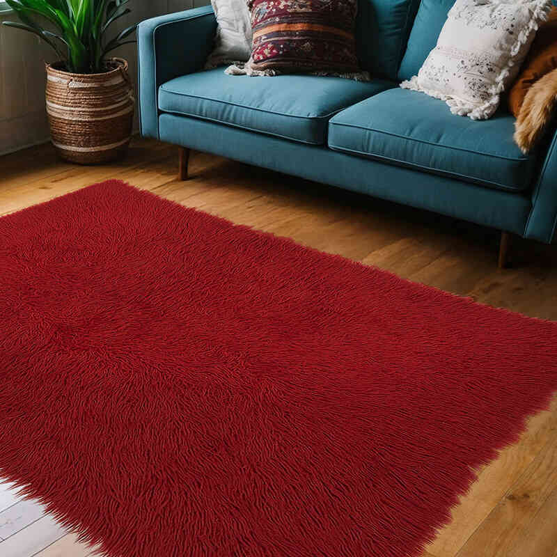 Vintage Anatolian Tulu Rug - 4' 6" x 6' 7" (54" x 79") - K0078987