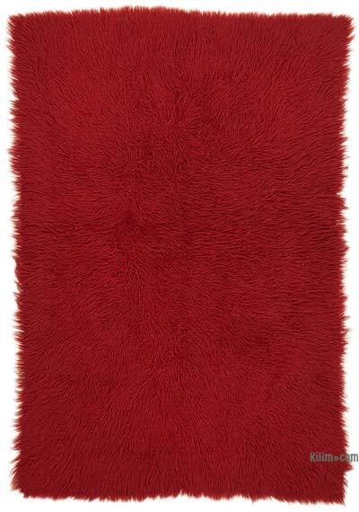 Vintage Anatolian Tulu Rug - 4' 6" x 6' 7" (54" x 79")