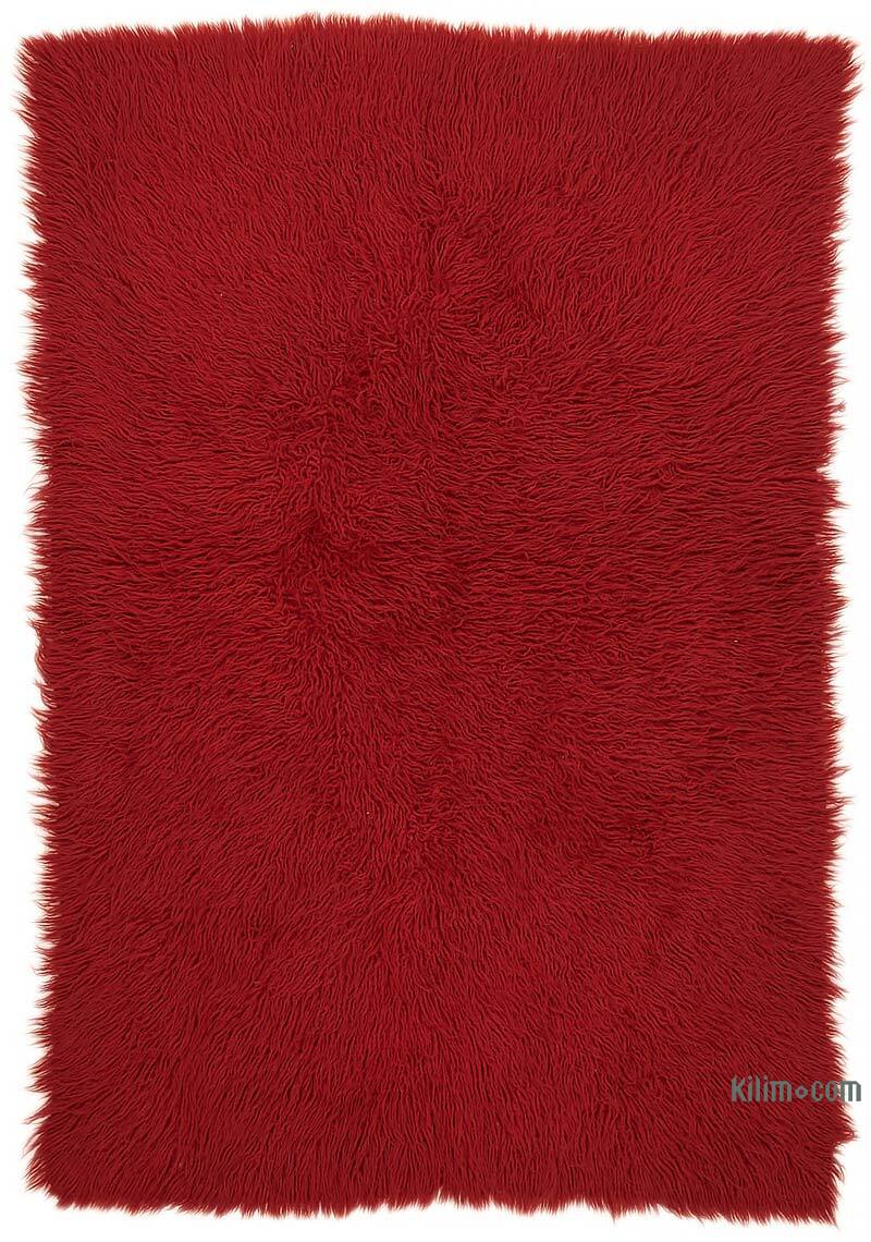 Vintage Anatolian Tulu Rug - 4' 6" x 6' 7" (54" x 79") - K0078987