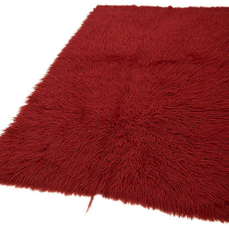 Vintage Anatolian Tulu Rug - 4'  x 6' 7" (48" x 79") - K0078988