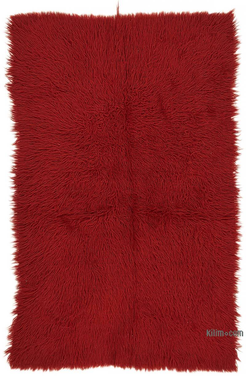 Vintage Anatolian Tulu Rug - 4'  x 6' 7" (48" x 79") - K0078988