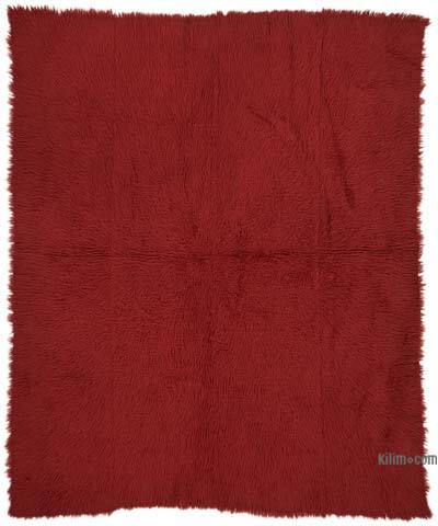 Vintage Anatolian Tulu Rug - 6' 7" x 7' 10" (79" x 94")